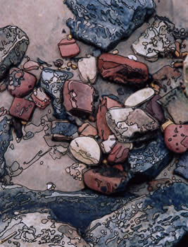 Laurence Harbor Stones and Rocks